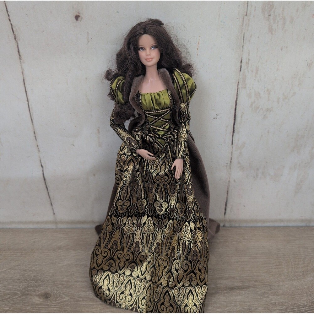 Barbie Collector The Museum Collection Leonardo Da Vinci Barbie Doll Pink Label